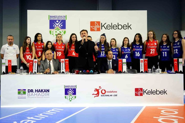 BAHÇELİEVLER BELEDİYE SPOR KULÜBÜ KADIN VOLEYBOL TAKIMI’NA YENİ SPONSOR