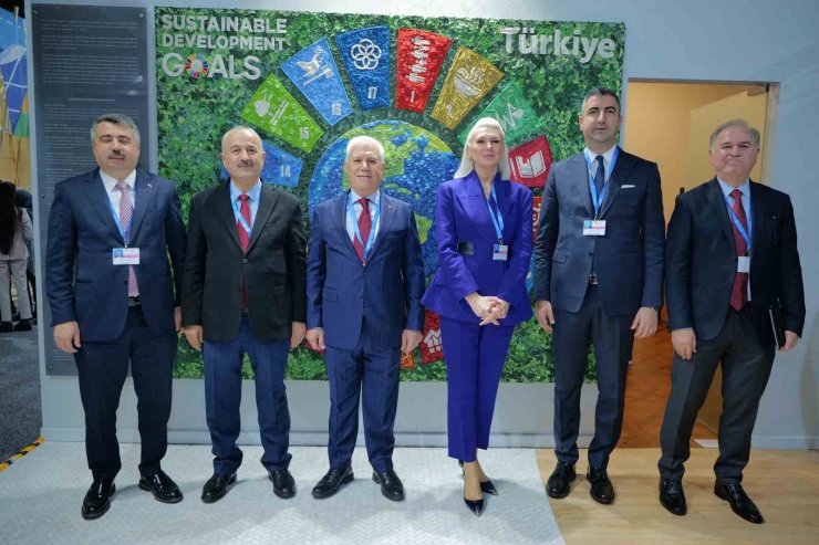 BAŞKAN GÖKHAN YÜKSEL, COP29’DA KONUŞTU