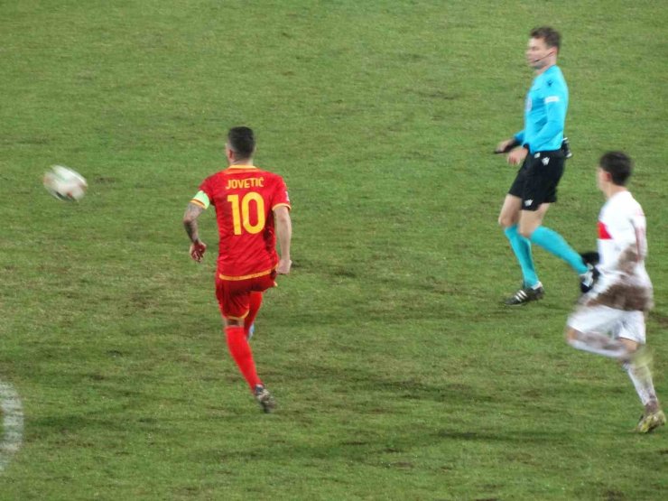 UEFA ULUSLAR LİGİ: KARADAĞ: 3 - TÜRKİYE: 1 (MAÇ SONUCU)