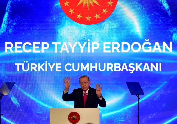 CUMHURBAŞKANI ERDOĞAN: "66 MİLYON VARİLLİK YENİ REZERV KEŞFETTİK"