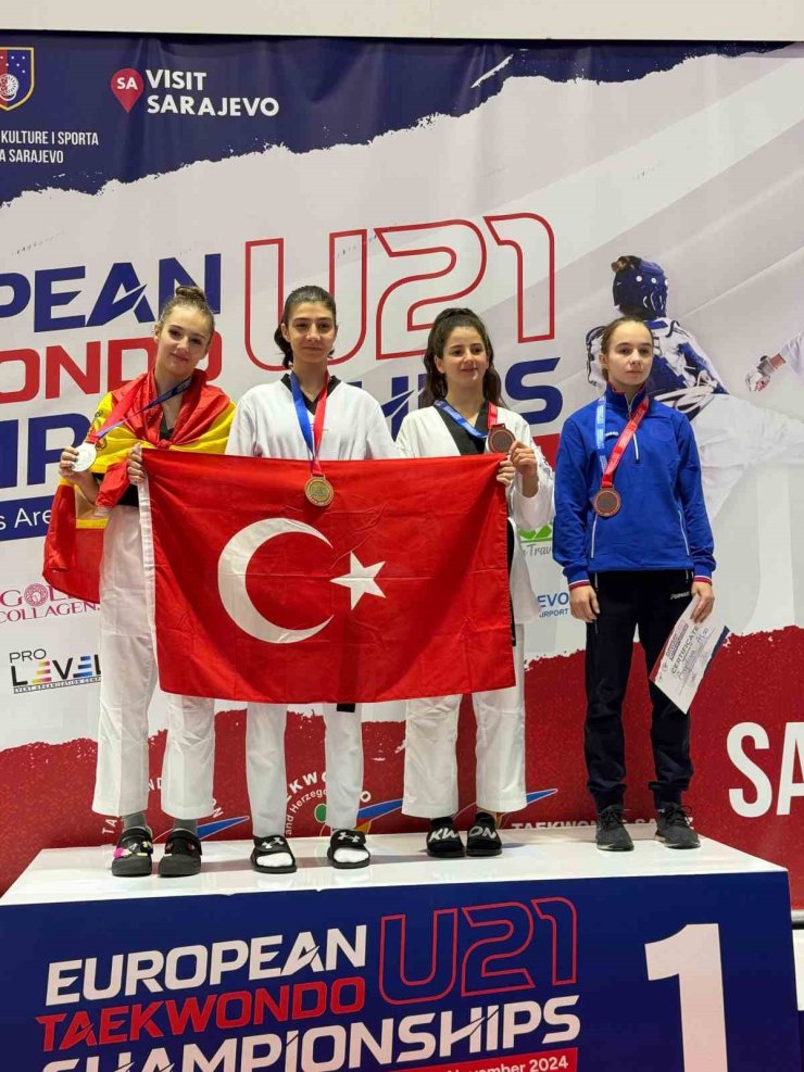 TÜRKİYE, AVRUPA ÜMİTLER TAEKWONDO ŞAMPİYONU