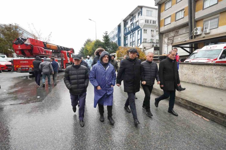 BEYLİKDÜZÜ BELEDİYE BAŞKANI ÇALIK: “CAN KAYBININ BULUNMAMASI EN BÜYÜK TESELLİMİZ”