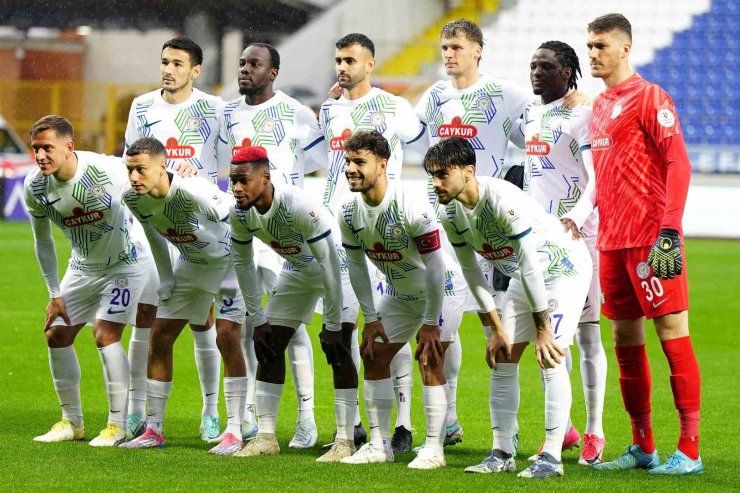 TRENDYOL SÜPER LİG: EYÜPSPOR: 1 - ÇAYKUR RİZESPOR: 0 (İLK YARI)