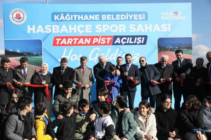 7 KULVARLI TARTAN PİST HASBAHÇE’DE SPORSEVERLERLE BULUŞTU