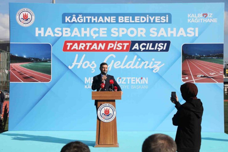 7 KULVARLI TARTAN PİST HASBAHÇE’DE SPORSEVERLERLE BULUŞTU