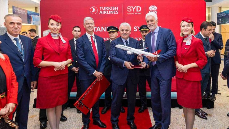 TÜRK HAVA YOLLARI’NIN EN UZUN ROTASI OLAN SİDNEY’E İLK UÇUŞ GERÇEKLEŞTİ