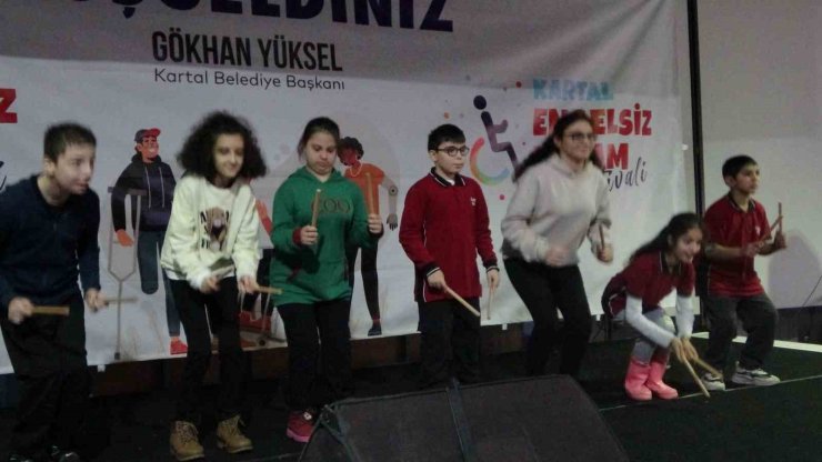 KARTAL’DA ’ENGELSİZ YAŞAM FESTİVALİ’ DÜZENLENDİ