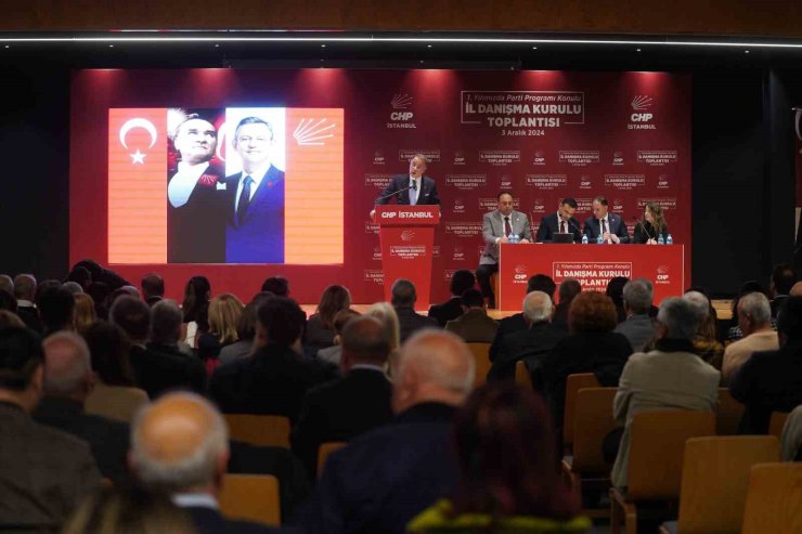 CHP İL DANIŞMA KURULU TOPLANTISI BEYLİKDÜZÜ’NDE GERÇEKLEŞTİ