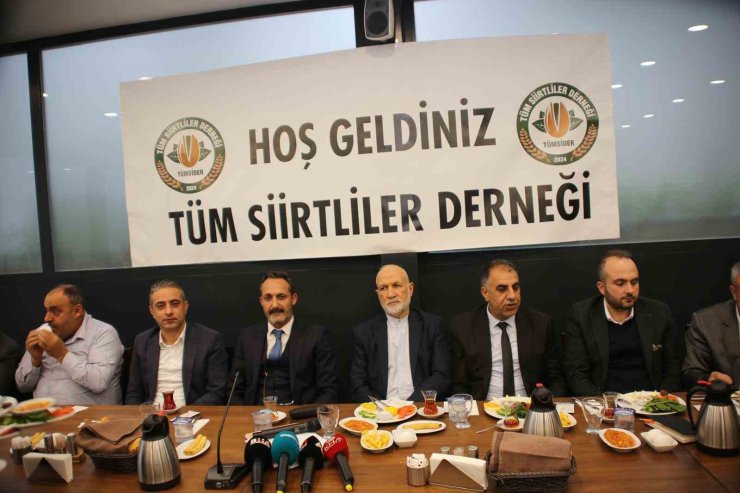 SULTANBEYLİ’DE TÜM SİİRTLİLER DERNEĞİ’NİN KURULUŞU İÇİN START VERİLDİ