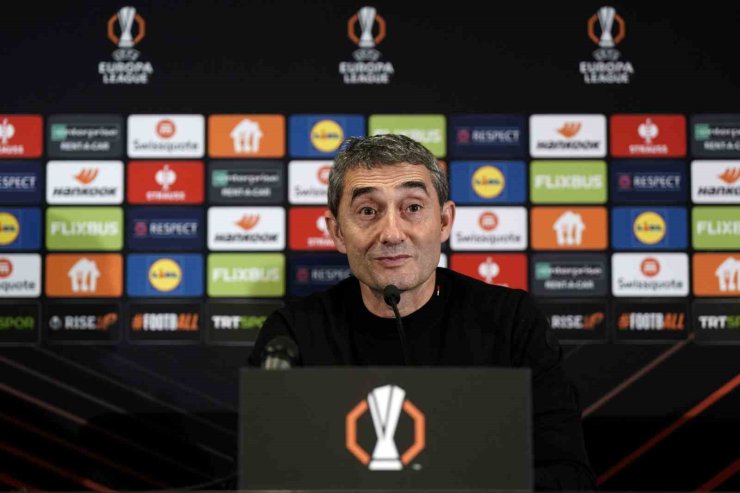 ERNESTO VALVERDE: "FENERBAHÇE ÇOK KALİTELİ BİR TAKIM"