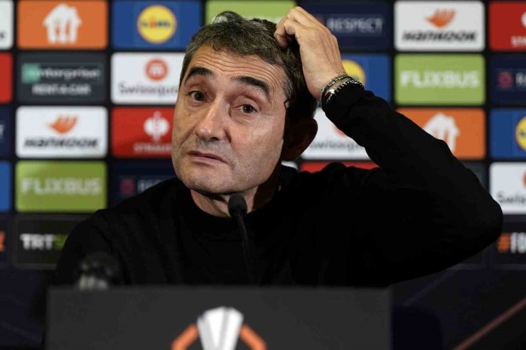 ERNESTO VALVERDE: "FENERBAHÇE ÇOK KALİTELİ BİR TAKIM"