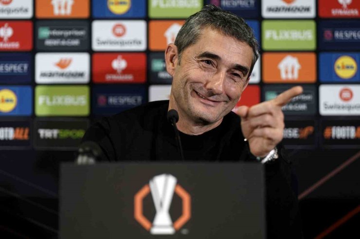 ERNESTO VALVERDE: "FENERBAHÇE ÇOK KALİTELİ BİR TAKIM"