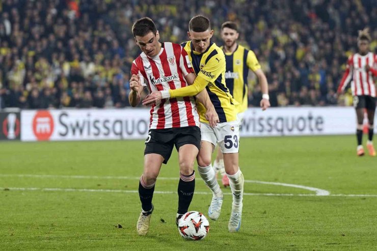 UEFA AVRUPA LİGİ: FENERBAHÇE: 0 - ATHLETİC BİLBAO: 2 (İLK YARI)