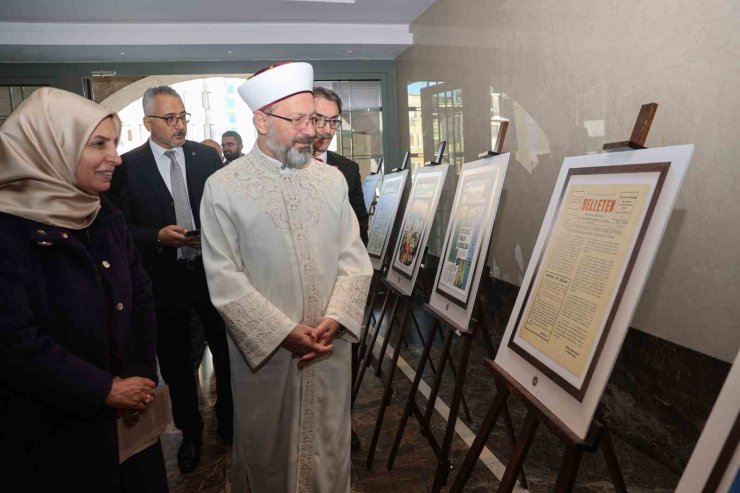 TAKSİM’DE DİYANET İŞLERİ BAŞKANI ERBAŞ ‘15. DERGİ GÜNLERİ’NİN AÇILIŞINA KATILDI