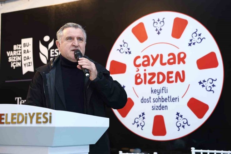 ESENLER’DE ULUSLARARASI DÜNYA ÇAY GÜNÜ’NE ÖZEL ÇAY İKRAMI YAPILDI