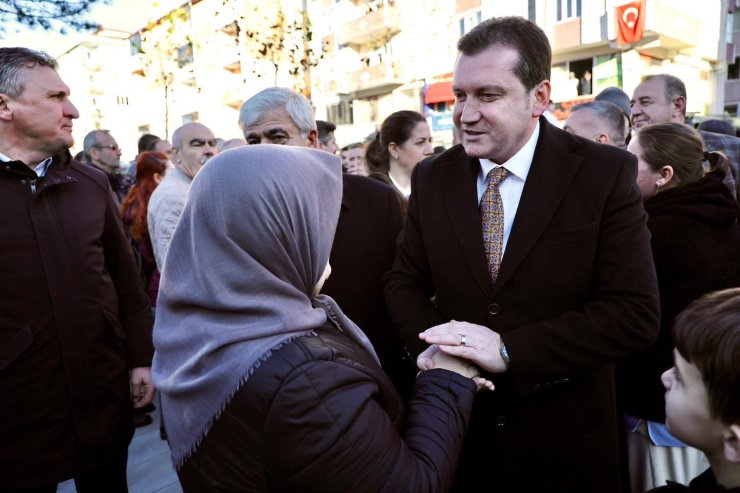 SİLİVRİ BELEDİYE BAŞKANI BORA BALCIOĞLU, ÇERKEZKÖY’DE KENT LOKANTASI AÇILIŞINA KATILDI