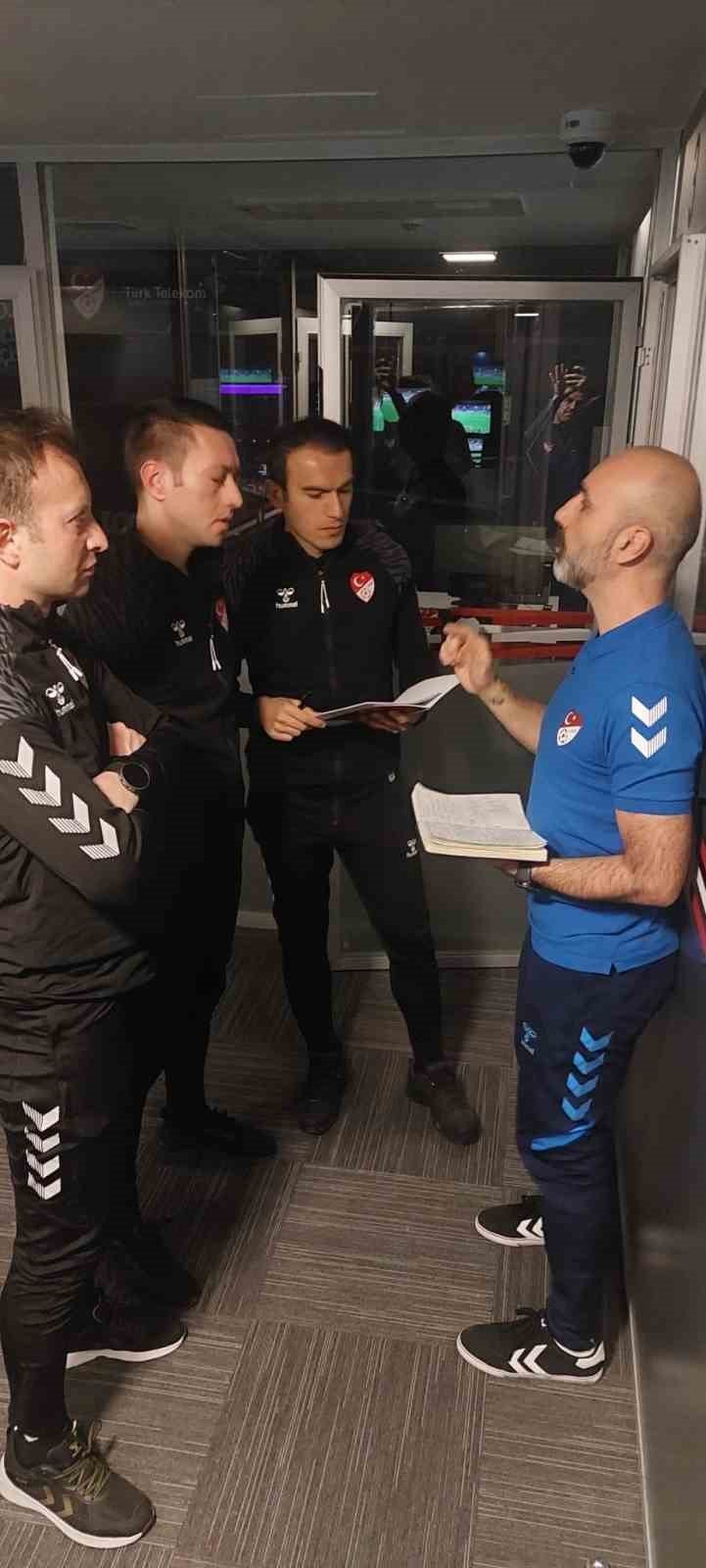 VAR SÜRECİ, TFF RİVA TESİSLERİ’NDE YAKINDAN TAKİP EDİLDİ