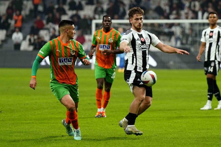 TRENDYOL SÜPER LİG: BEŞİKTAŞ: 1 - CORENDON ALANYASPOR: 1 (MAÇ SONUCU)