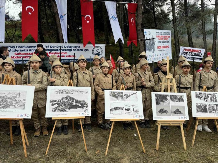 SULTANGAZİ’DE SARIKAMIŞ ŞEHİTLERİ ANISINA HATIRA ORMANI FİDAN DİKİM TÖRENİ DÜZENLENDİ