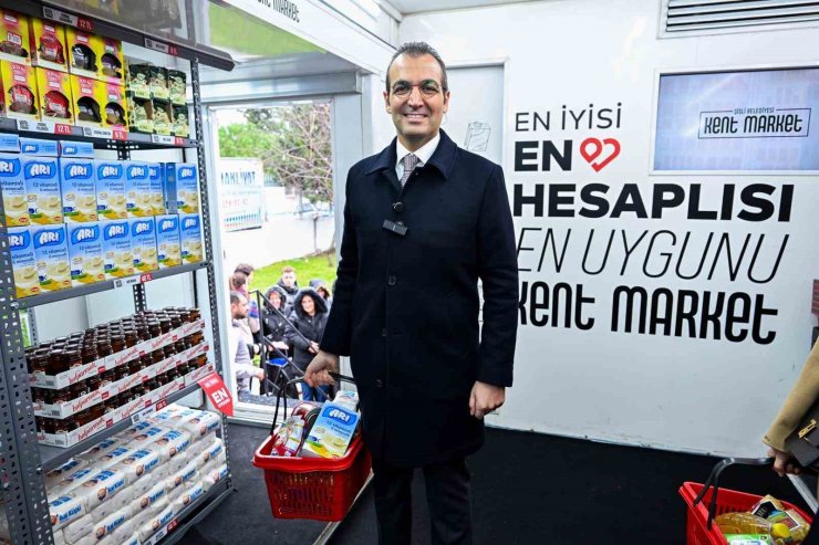 ŞİŞLİ BELEDİYESİ’NİN "GEZİCİ KENT MARKET" ARACI YOLA ÇIKTI