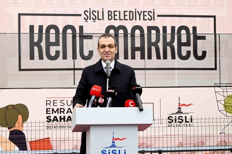 ŞİŞLİ BELEDİYESİ’NİN "GEZİCİ KENT MARKET" ARACI YOLA ÇIKTI