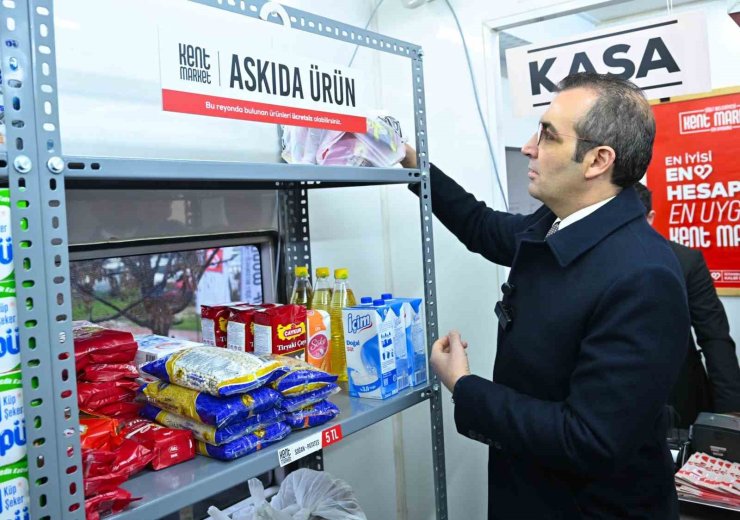 ŞİŞLİ BELEDİYESİ’NİN "GEZİCİ KENT MARKET" ARACI YOLA ÇIKTI