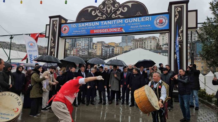 KAĞITHANE’DE “10. SAMSUN TANITIM GÜNLERİ” BAŞLADI