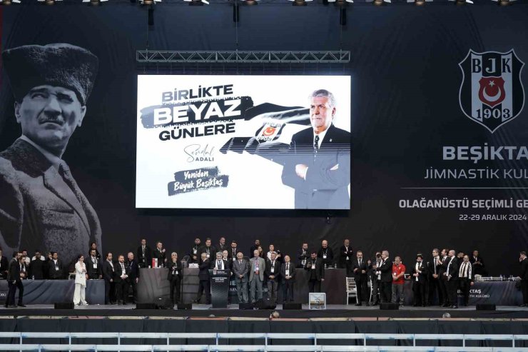 SERDAL ADALI: “BEŞİKTAŞ’I GÜZEL GÜNLERE HEP BİRLİKTE TAŞIYACAĞIZ”