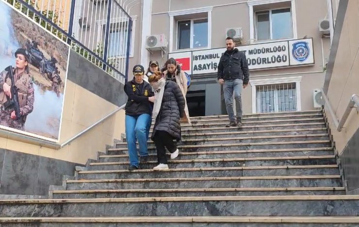 İŞ ÜSTÜNDE YAKALANAN HIRSIZLIK ZANLISI KADIN SUÇ MAKİNESİ ÇIKTI