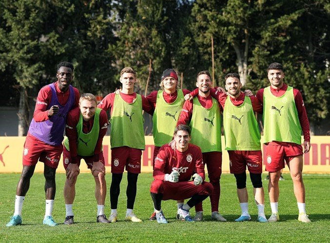 GALATASARAY, GÖZTEPE MAÇI HAZIRLIKLARINA DEVAM ETTİ