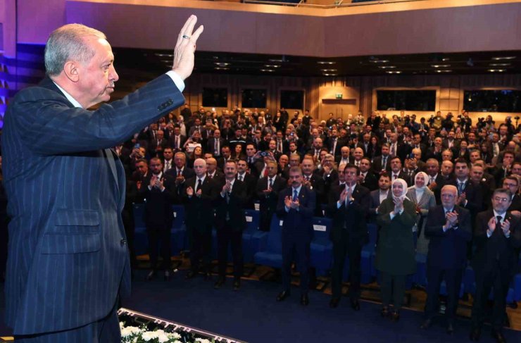 CUMHURBAŞKANI ERDOĞAN: "2024 YILINDA İHRACATIMIZ 262 MİLYAR DOLARA ÇIKTI"