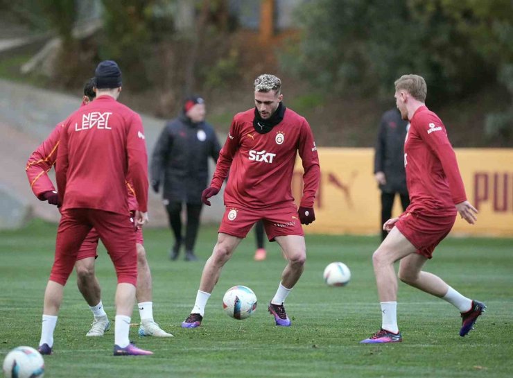 GALATASARAY, GÖZTEPE MAÇI HAZIRLIKLARINI TAMAMLADI