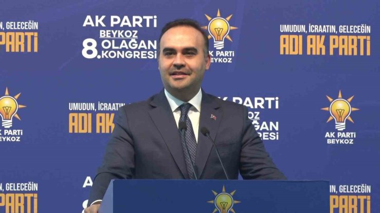 SANAYİ VE TEKNOLOJİ BAKANI KACIR: "ÇELİK KUBBE PROJEMİZİ TAMAMLAYACAĞIZ"