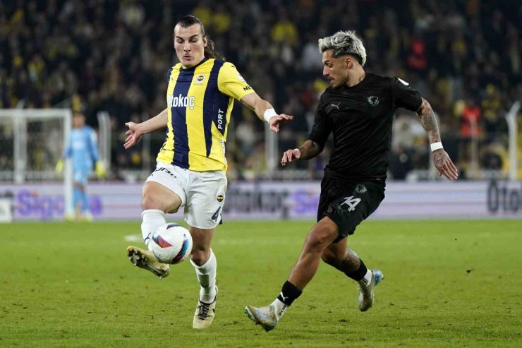 TRENDYOL SÜPER LİG: FENERBAHÇE: 2 - ATAKAŞ HATAYSPOR: 1 (İLK YARI)