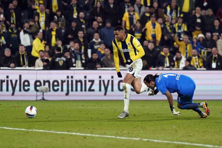 TRENDYOL SÜPER LİG: FENERBAHÇE: 2 - ATAKAŞ HATAYSPOR: 1 (MAÇ SONUCU)