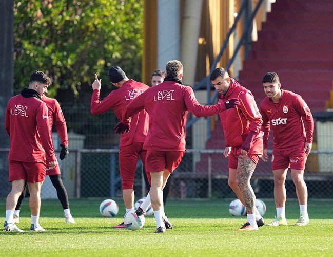 GALATASARAY, BAŞAKŞEHİR MAÇI HAZIRLIKLARINI SÜRDÜRDÜ