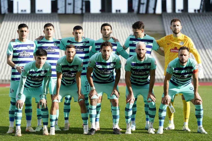 ZİRAAT TÜRKİYE KUPASI: FATİH KARAGÜMRÜK: 0 - ÇAYKUR RİZESPOR: 0 (İLK YARI)