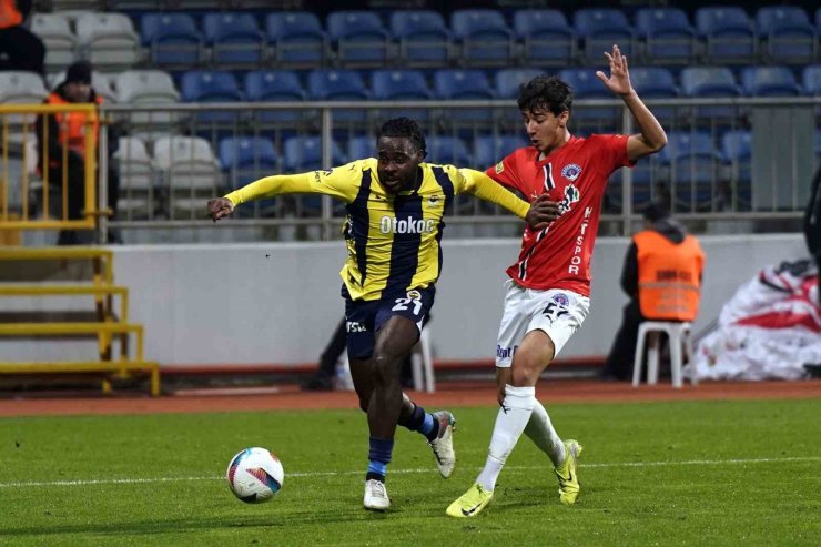 ZİRAAT TÜRKİYE KUPASI: KASIMPAŞA: 0 - FENERBAHÇE: 3 (MAÇ SONUCU)