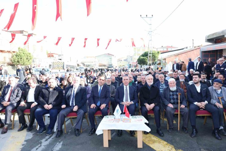 SULTANGAZİ’DE YAYLA MAHALLESİ MERKEZ CAMİİ’NİN TEMEL ATMA TÖRENİ GERÇEKLEŞTİRİLDİ