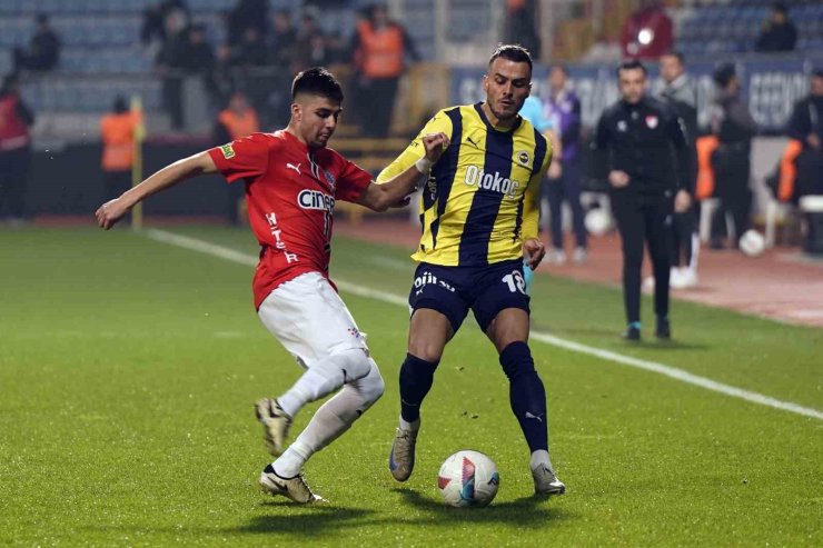 ZİRAAT TÜRKİYE KUPASI: KASIMPAŞA: 0 - FENERBAHÇE: 1 (MAÇ DEVAM EDİYOR)