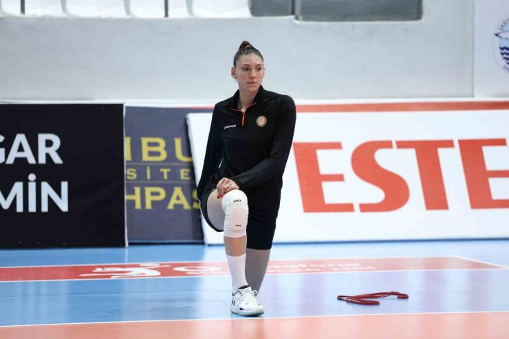 ECZACIBAŞI DYNAVİT, SARIYER BELEDİYESPOR MAÇI HAZIRLIKLARINI TAMAMLADI