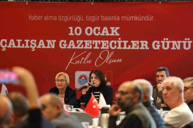 BAŞKAN KÖYMEN, YEREL GAZETECİLERLE BULUŞTU