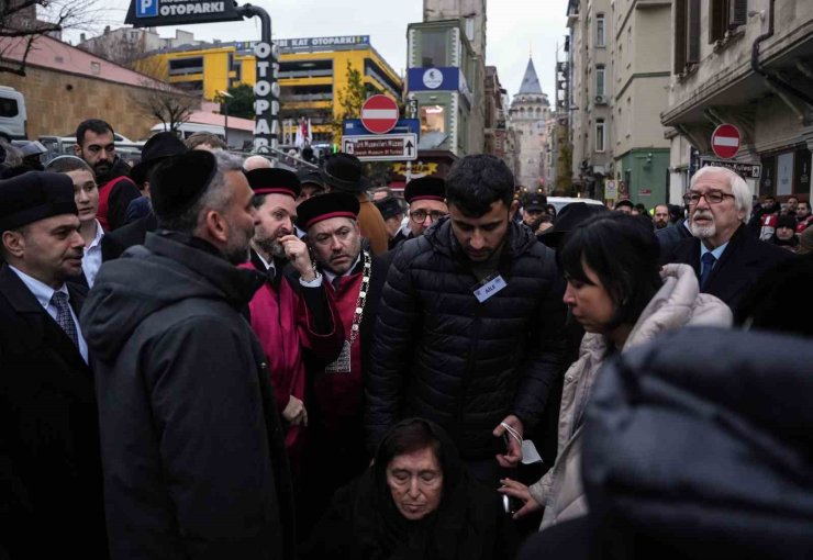 TÜRKİYE HAHAMBAŞI RAV İSAK HALEVA SON YOLCULUĞUNA UĞURLANDI