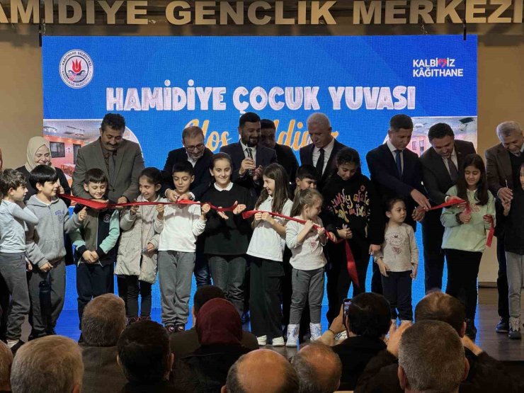 KAĞITHANE BELEDİYESİ TARAFINDAN HAMİDİYE ÇOCUK YUVASI HİZMETE AÇILDI