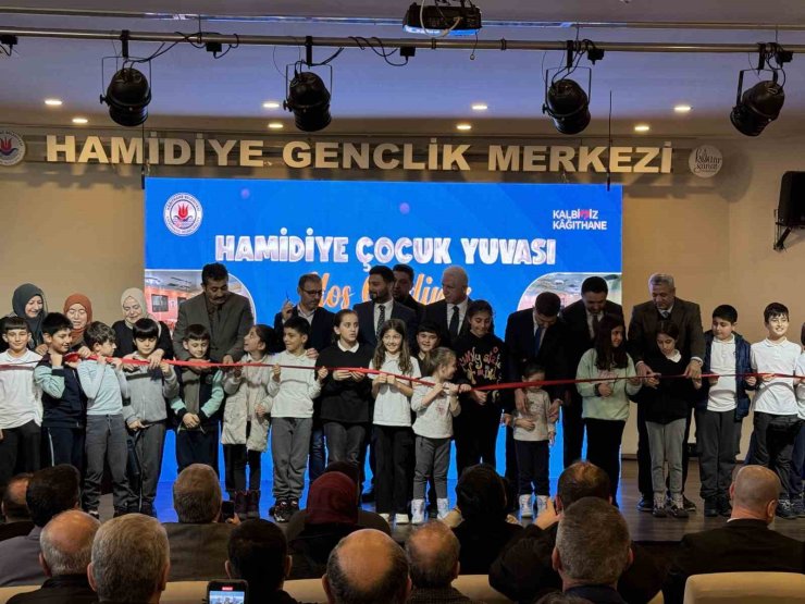 KAĞITHANE BELEDİYESİ TARAFINDAN HAMİDİYE ÇOCUK YUVASI HİZMETE AÇILDI