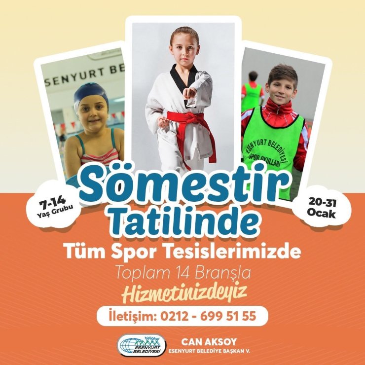 ESENYURT BELEDİYESİ SÖMESTR ŞENLİĞİ BAŞLIYOR