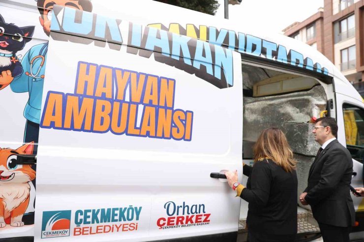 HAYVANLAR İÇİN YENİ PROJE: CANKURTARAN HAYVAN AMBULANSI