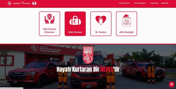 “BEYLİKDÜZÜ HAZIR” İNTERNET SİTESİ YENİLENDİ