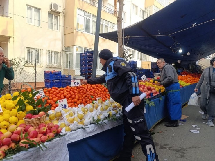 ZABITA MÜDÜRLÜĞÜ PAZAR DENETİMLERİNE DEVAM EDİYOR