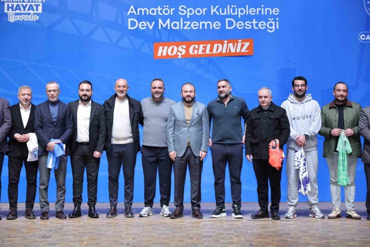 ARNAVUTKÖY BELEDİYESİ’NDEN AMATÖR SPOR KULÜPLERİNE BÜYÜK DESTEK